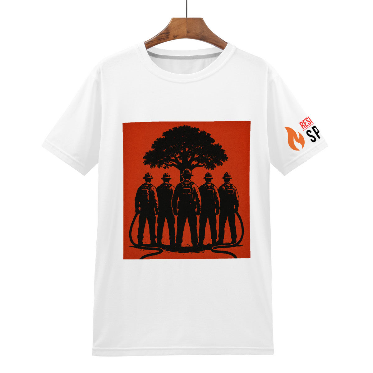 Rescue Spirit – T-Shirt Firefighters UNION (Branca)