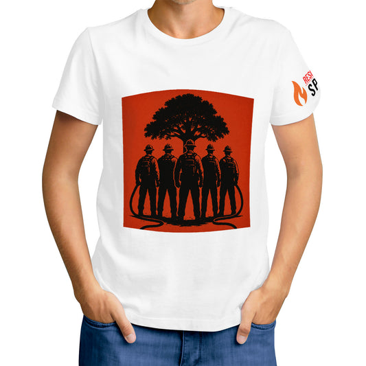 Rescue Spirit – T-Shirt Firefighters UNION (Branca)