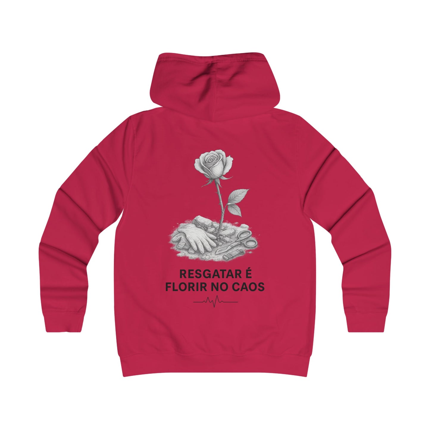 Sweat com Capuz “Florir no Caos”