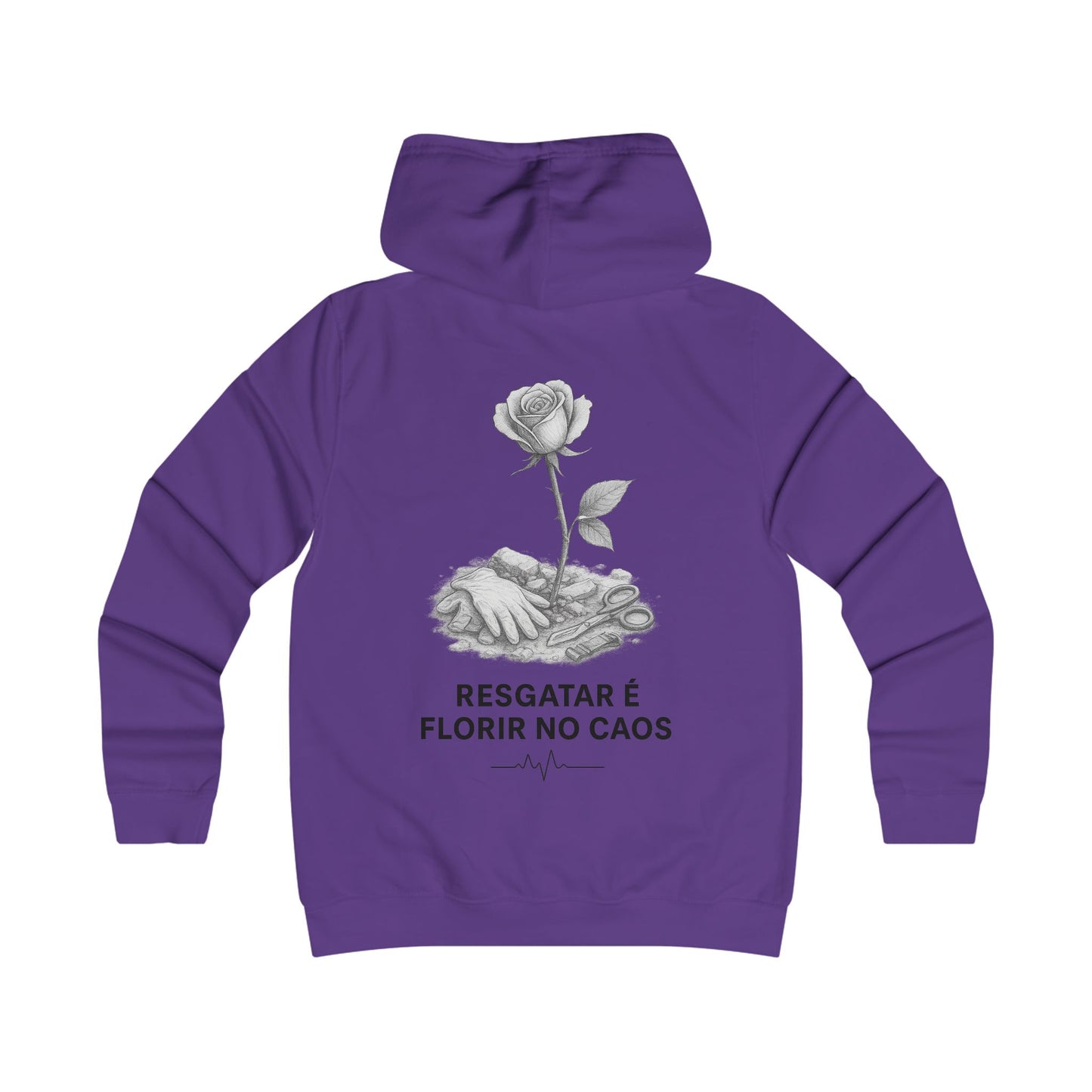 Sweat com Capuz “Florir no Caos”