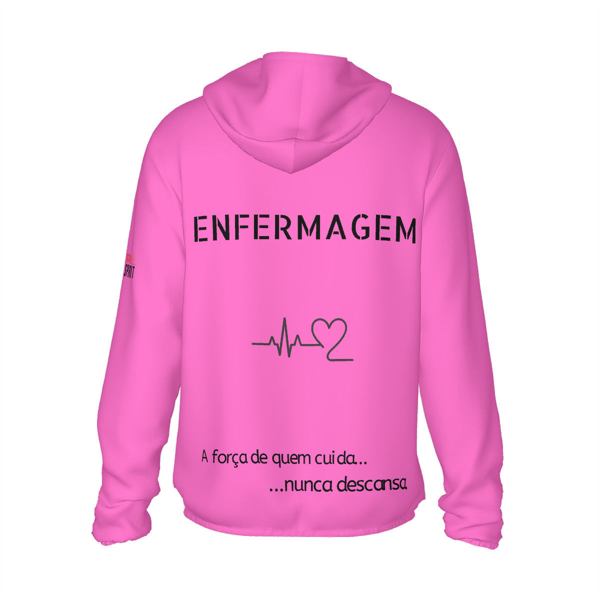 Hoodie Enfermagem – “A força de quem cuida”