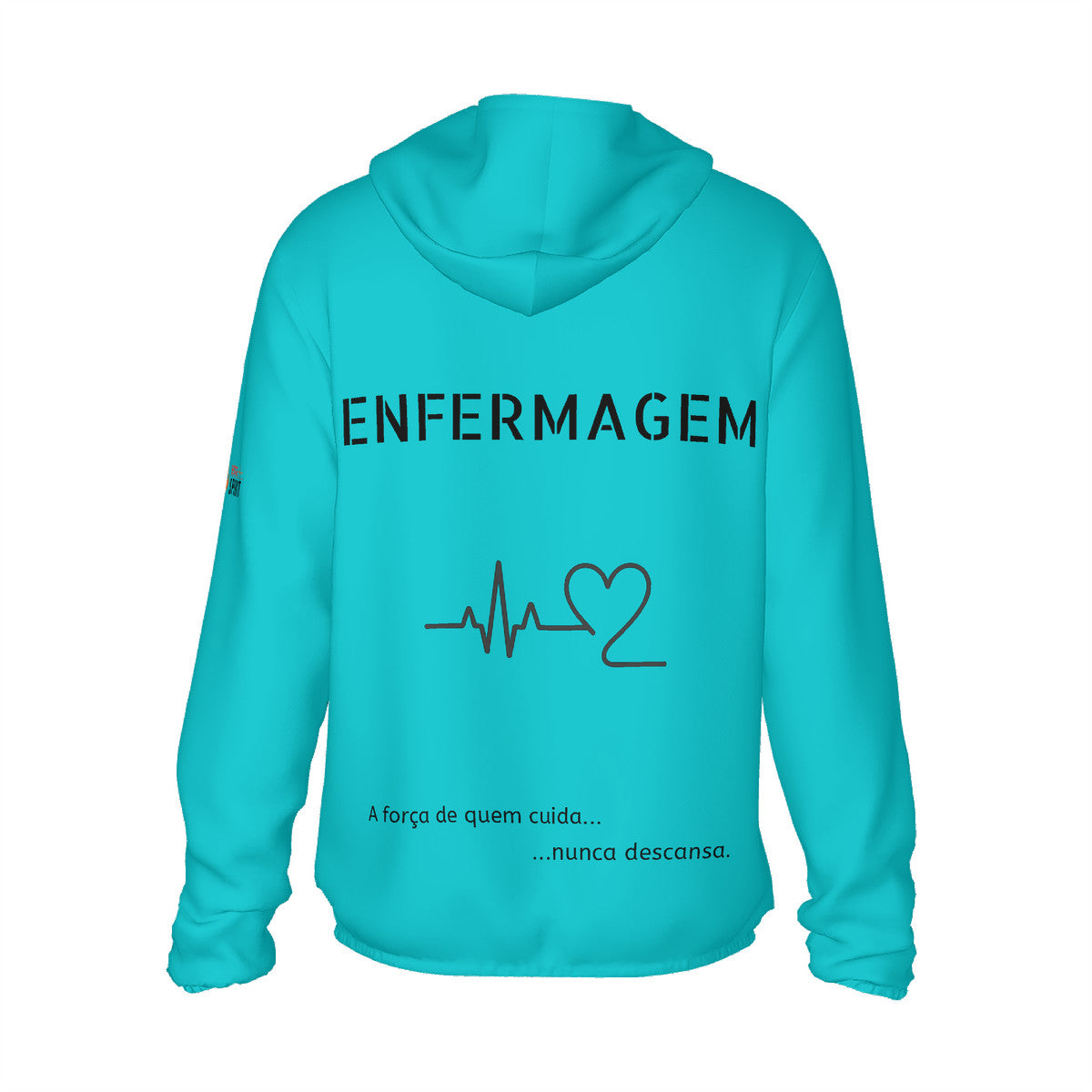 Copy of Hoodie Enfermagem – “A força de quem cuida”