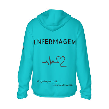 Copy of Hoodie Enfermagem – “A força de quem cuida”