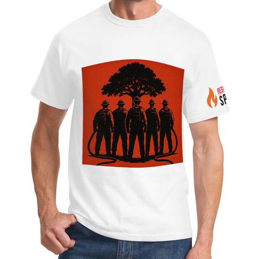 Rescue Spirit – T-Shirt Firefighters UNION (Branca)